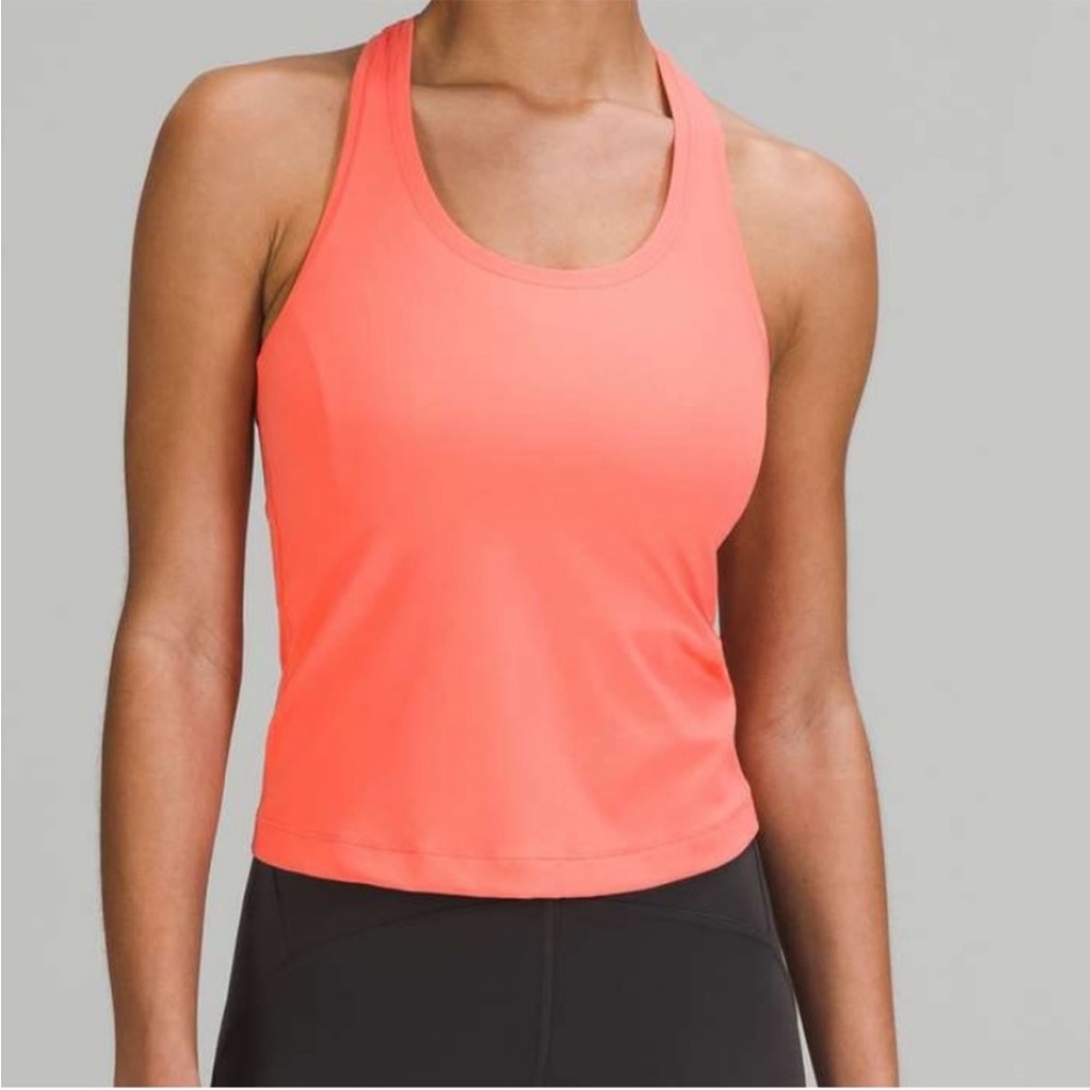 BNWT Lululemon Cool Racerback (Short) Nulu in Raspberry Cream
